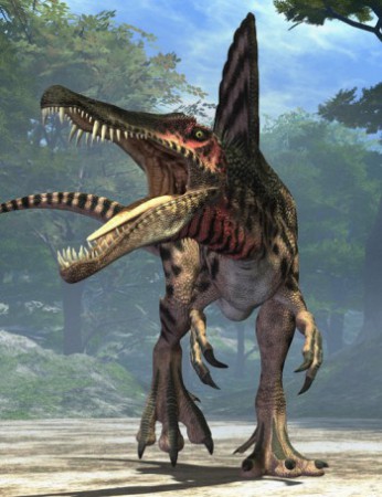 Recreación de Spinosaurus 